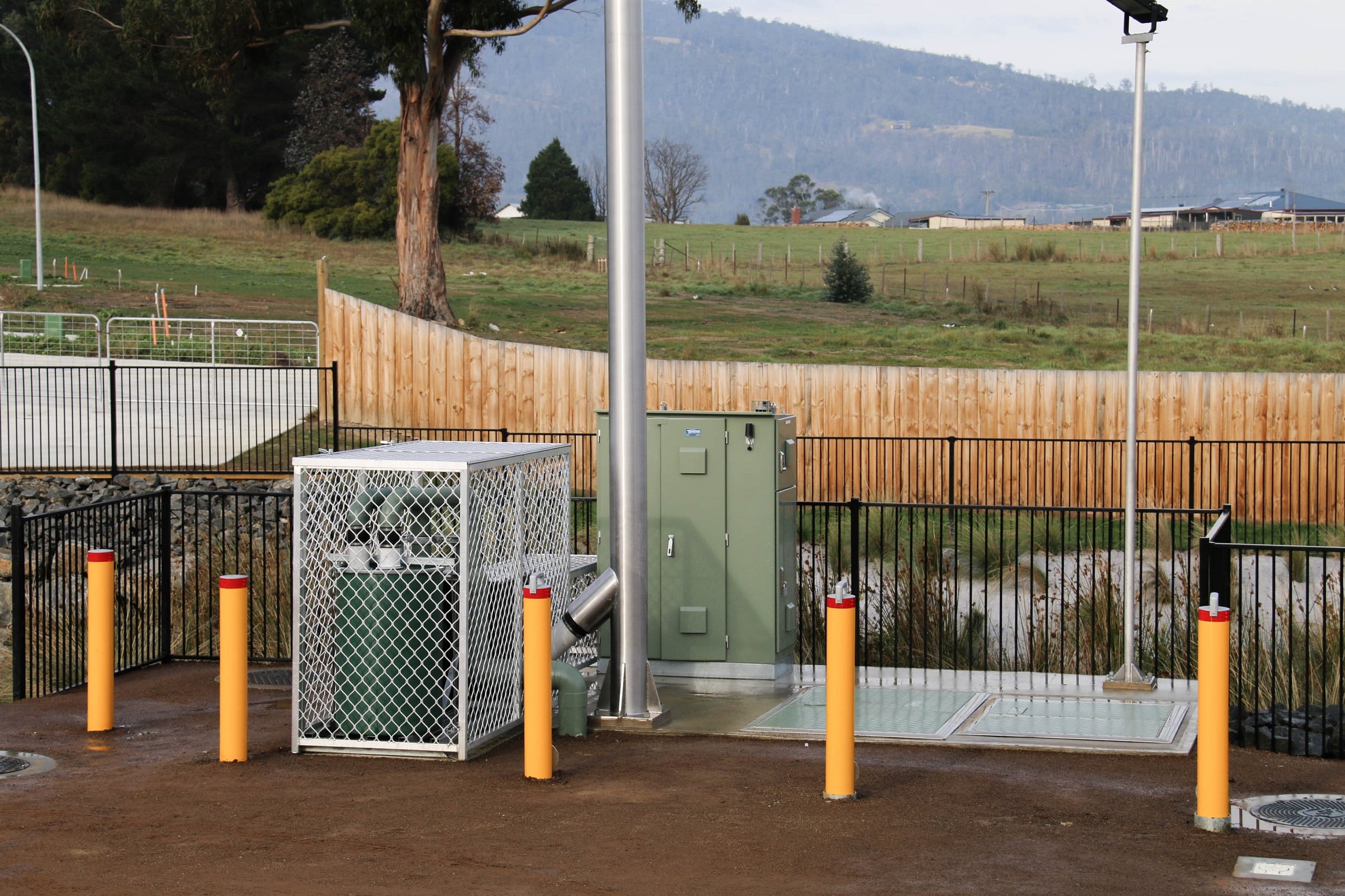 Complete Pump Station and Odour Control Unit